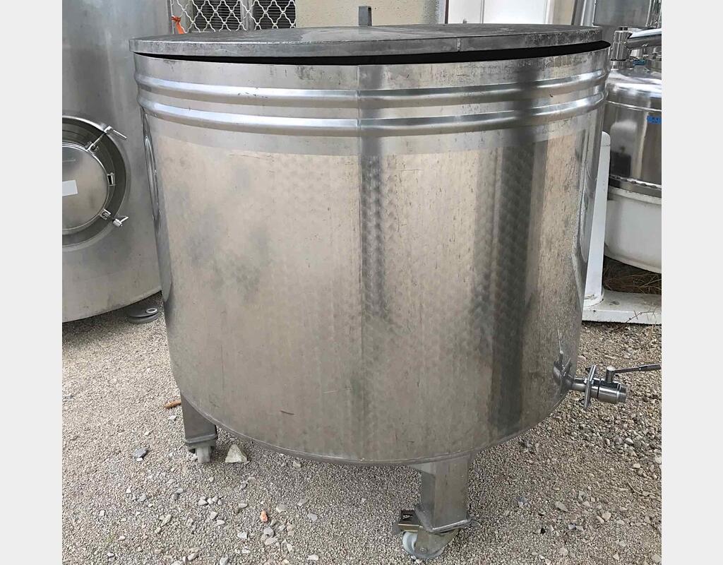 Cuve inox avec panier inox PU0118