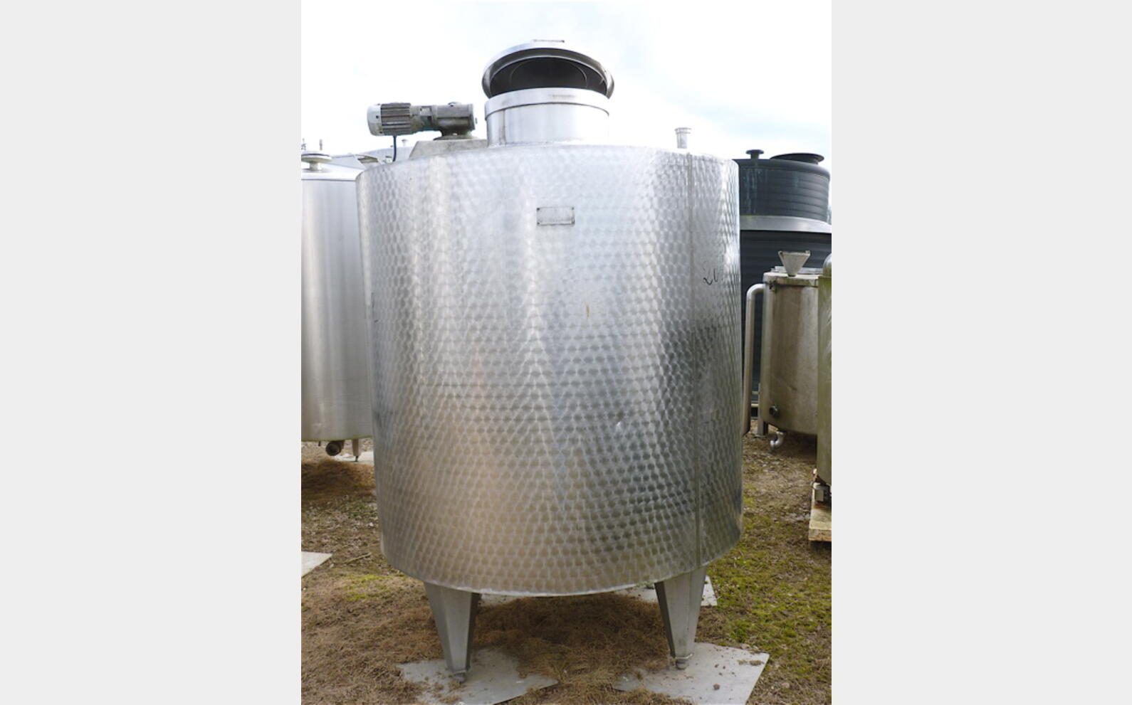 cuve m&eacute;lange isol&eacute;e