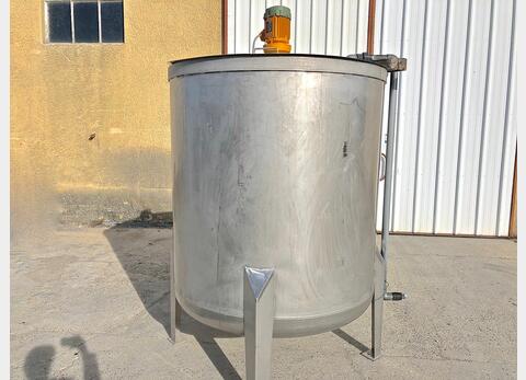 Cuve agit&eacute;e inox PU0118