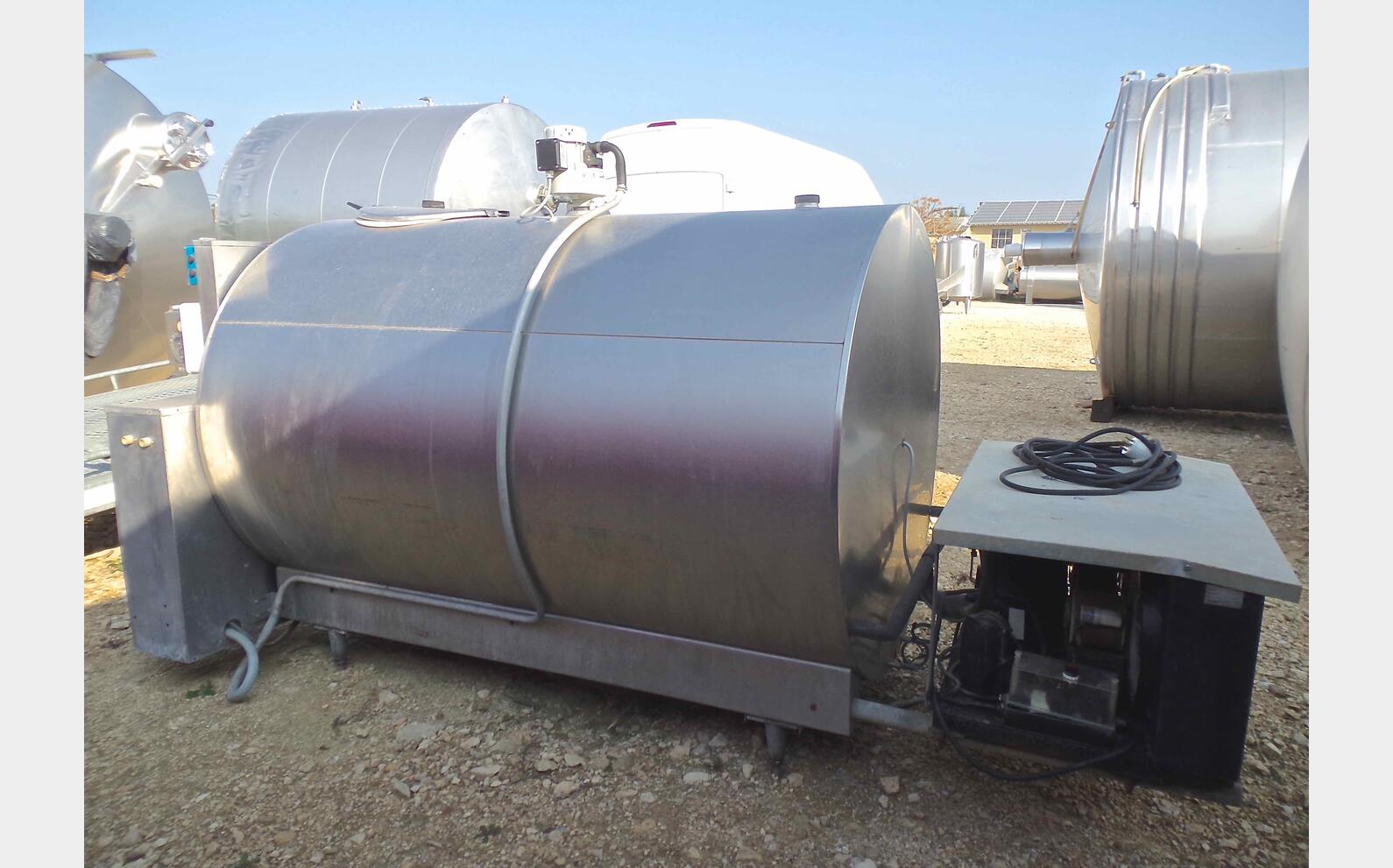 Tank &agrave; lait INOX ALFA LAVAL Cuve type : CH Marque : ALFA LAVAL