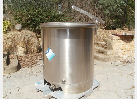Conteneur INOX 304 Chapeau flottant - Volume : 998 litres