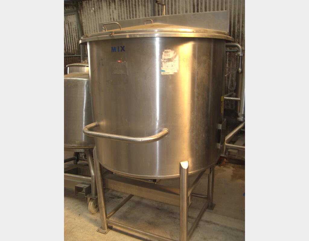 CUVE INOX 1000 LITRES INOX 316 L - marque pierre Guerin