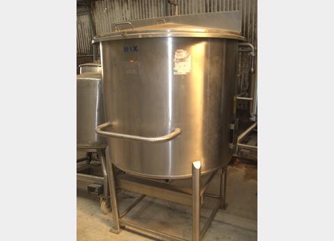 Cuve inox 316L de 1.000 litres