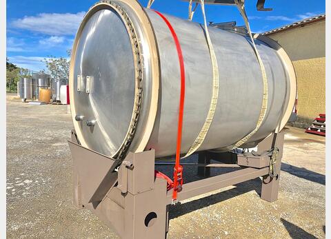 Cuve inox vinification 65 hls En inox 304 , de 6500 litres
