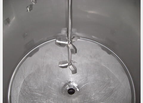 CUVE INOX AGITEE MOBILE - 1000 LITRES INOX 316L