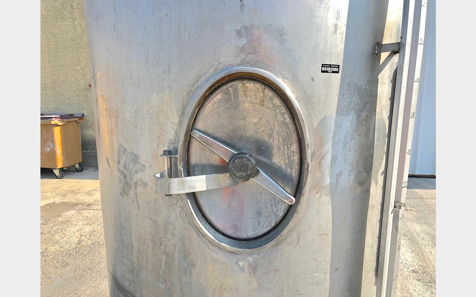 Cuve inox 25 HL (2 500 litres) SHO19
