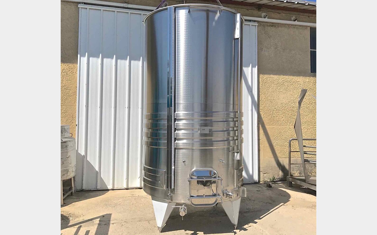 Cuve inox &agrave; chapeau flottant  80 hls MATERIEL NEUF