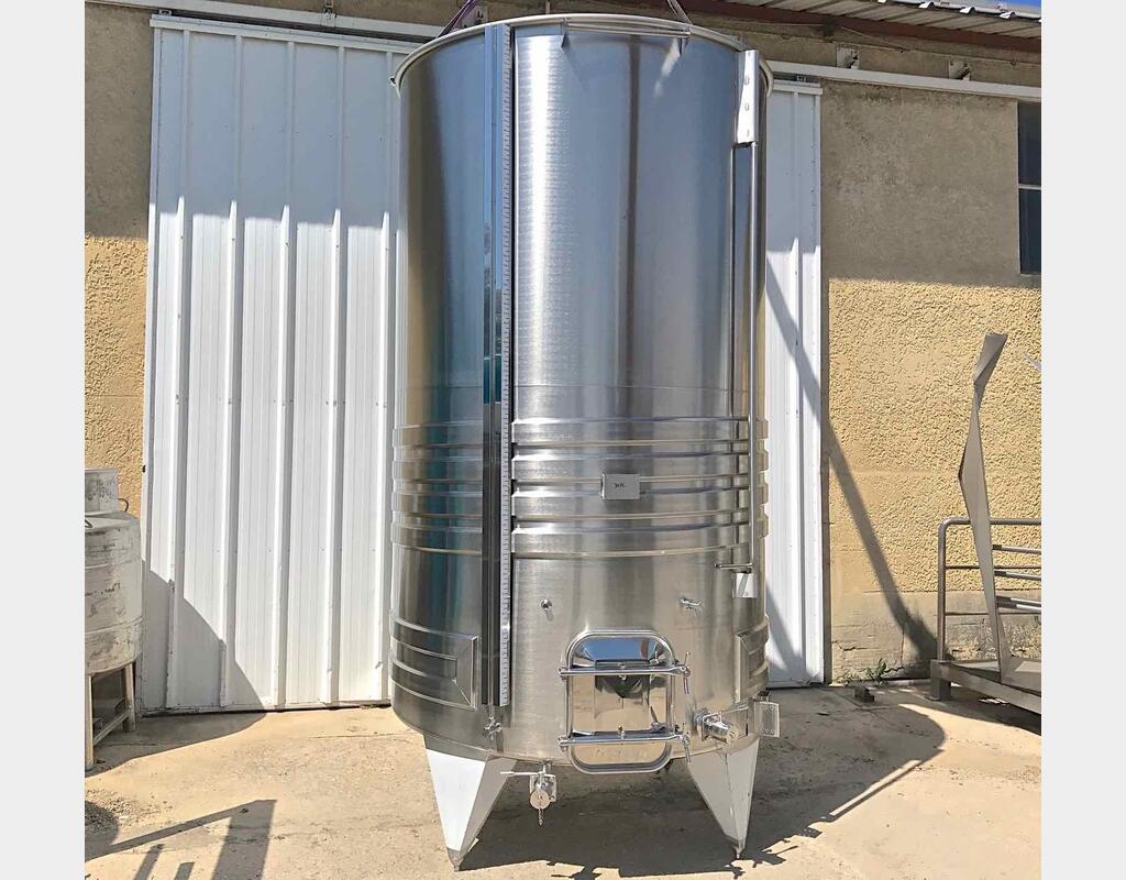 Cuve inox &agrave; chapeau flottant  80 hls MATERIEL NEUF