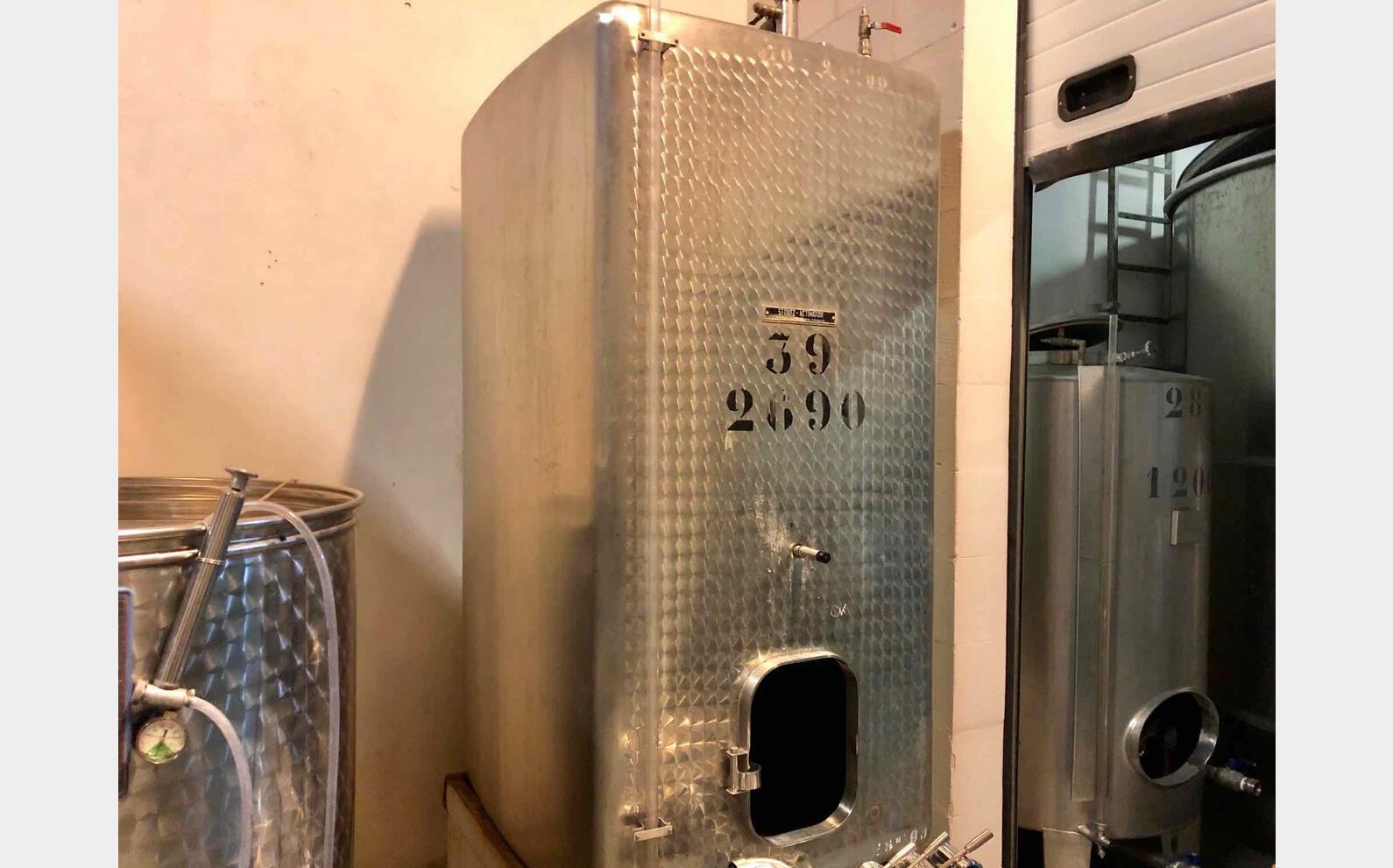 Cuve inox rectangulaire ARSILAC
