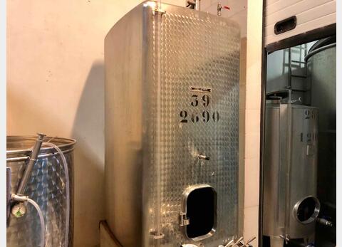 Cuve inox rectangulaire ARSILAC
