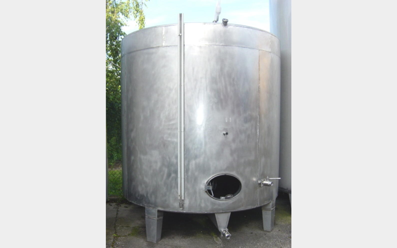 Cuve de stockage INOX 316 L 105 Hls