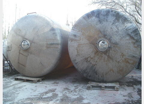 Cuve de stockage polyester  - verticale fond plat de 400 hls