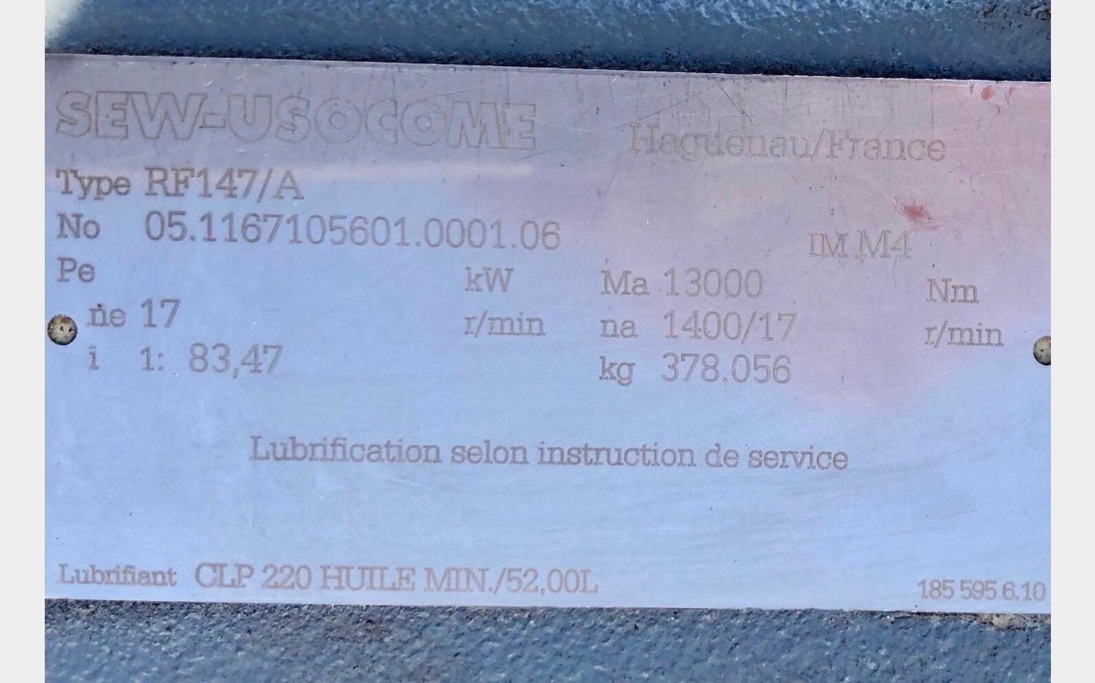 Cuve de m&eacute;lange inox 540 HL (54 000 litres) LABBE