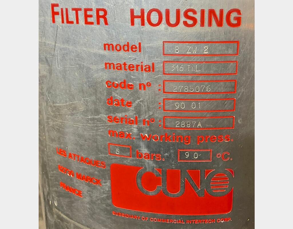 Filtre à cartouche - Marque : CUNO