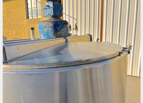 Cuve inox agit&eacute;e isol&eacute;e LSDH18
