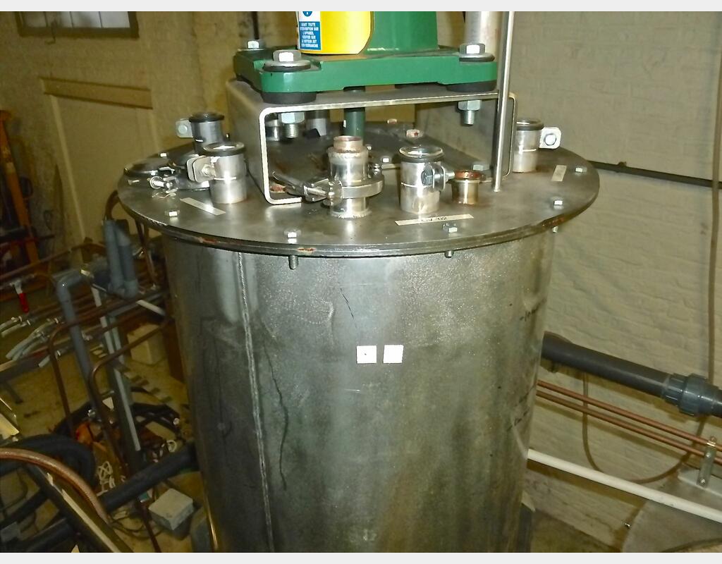 Réacteur inox 316L - Volume 120 litres