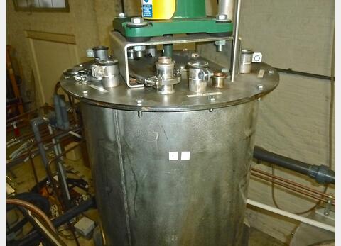 R&eacute;acteur inox 316L Agitateur et Fond Tronconique