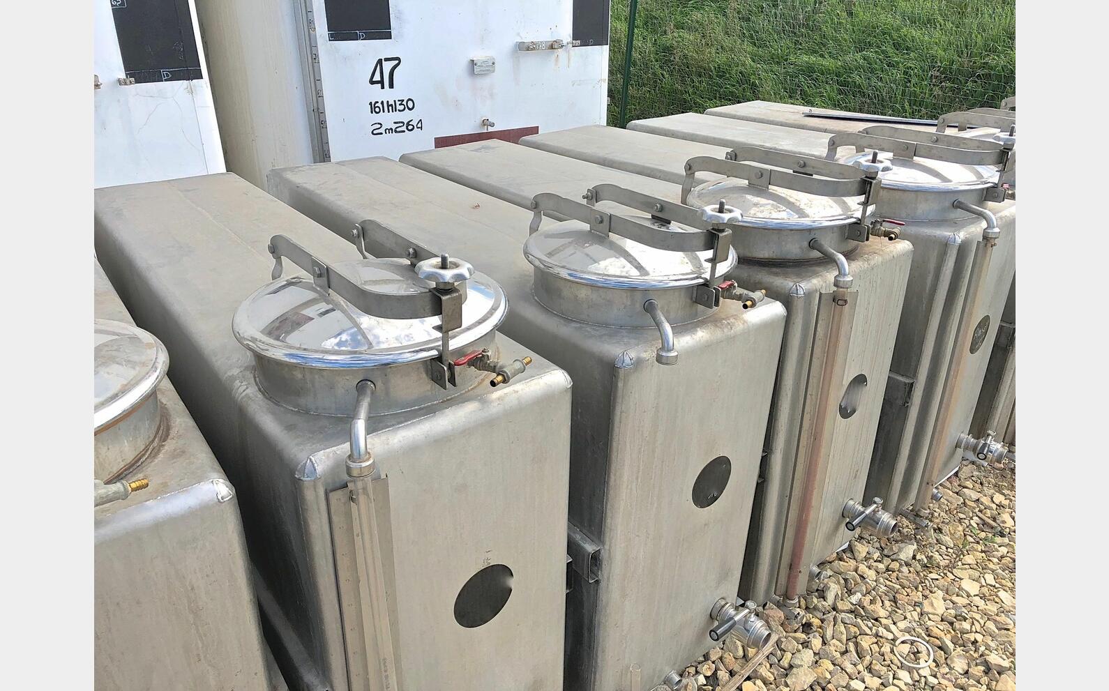 Cuve stockage inox