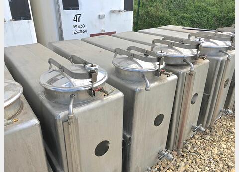 Cuve stockage inox