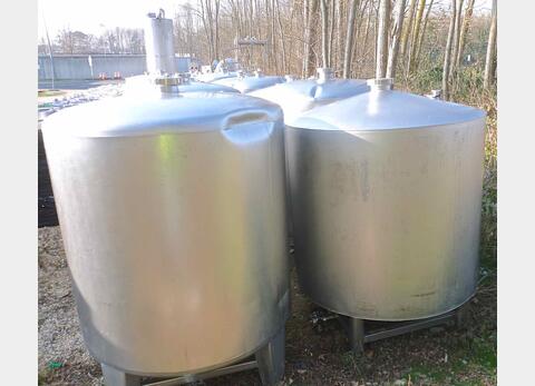 Cuve de stockage inox - Volume : 1000 litres