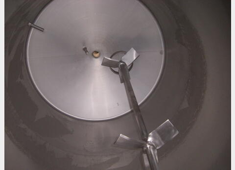 Cuve inox 316L isol&eacute;e, agit&eacute;e, r&eacute;chauff&eacute;e Cuve isol&eacute;e, double enveloppe, agit&eacute;e