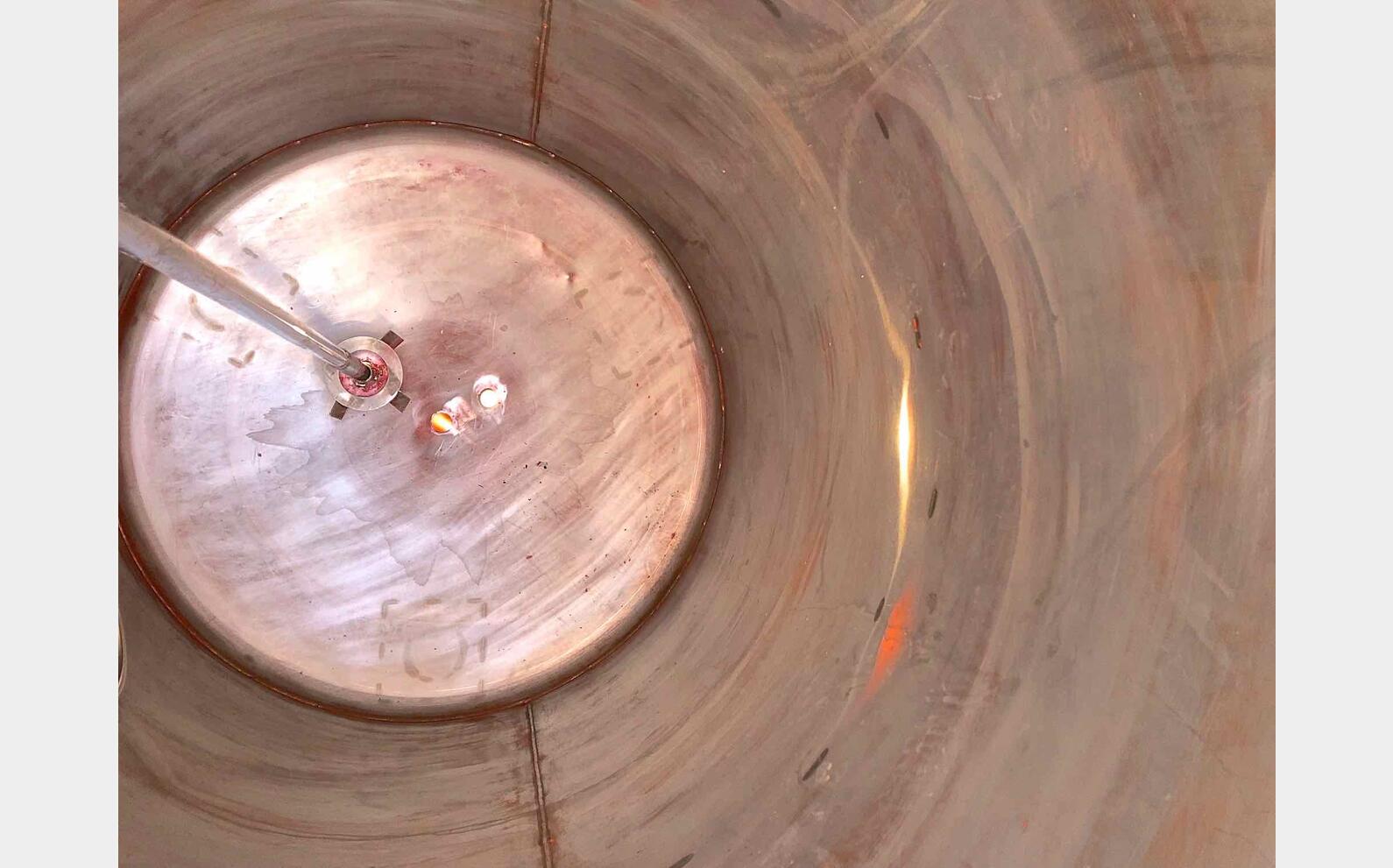 Cuve m&eacute;lange inox