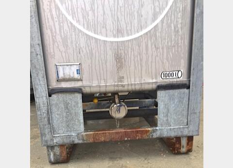 Container inox  sur chassis