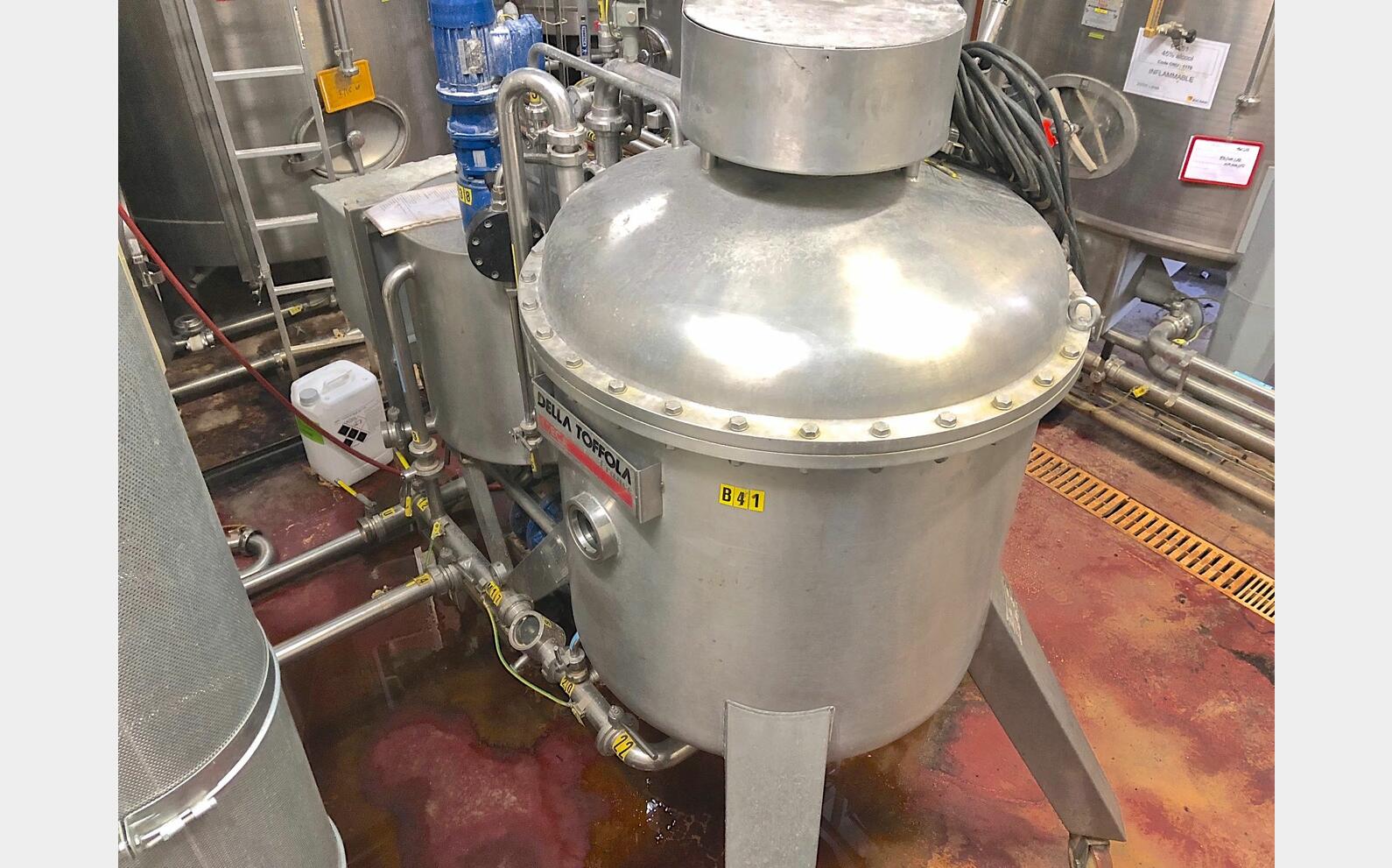Filtre &agrave; terre - NF 10 ATEX D&eacute;bit : 300 HL/h DELLA TOFFOLA