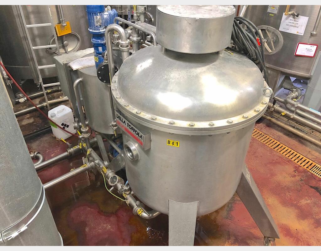 ATEX earth filter - Model NF 10 Flow : 300 HL/h DELLA TOFFOLA
