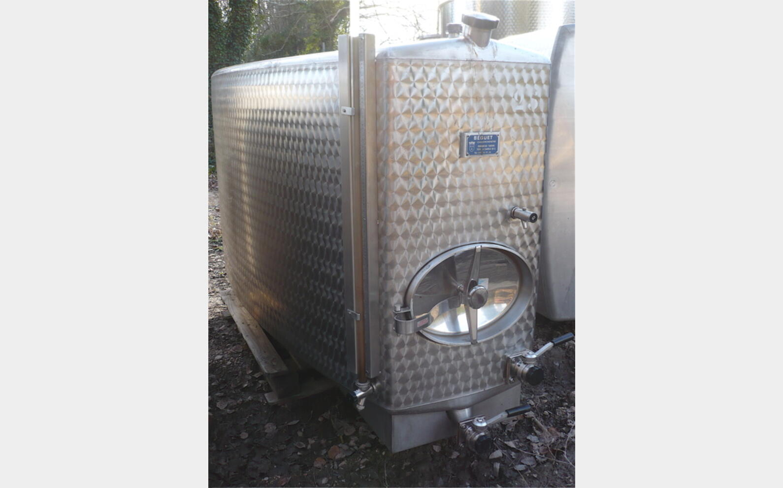 cuve stockage INOX 304 Marque : BEGUET