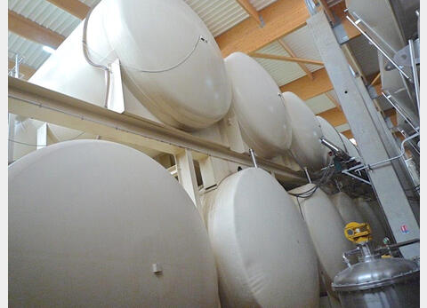 Cuve de stockage acier revêtu - Volume : 400 hls (40 000 litres)