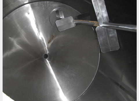 Cuve de stockage verticale de 20 m3 - INOX 304, agitée