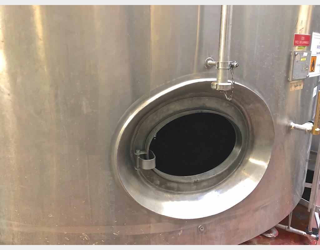 Cuve inox 316 sur pieds - 21.000 litres