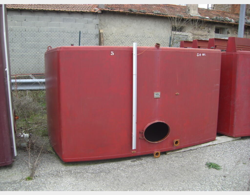 Cuve acier &eacute;maill&eacute; de 80 hls PU0118