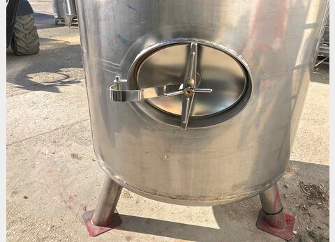 Cuve m&eacute;lange inox
