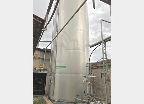 Cuve Inox 304L fond plat sur radier