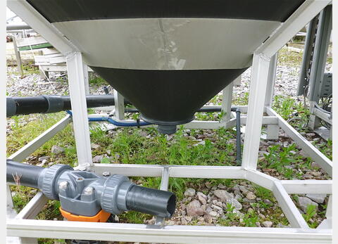 cuve m&eacute;lange PEHD Volume : 2080 litres