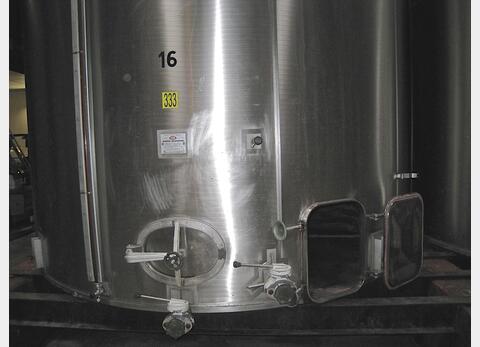 cuve inox cylindrique Volume : 32000 litres (320 hls)