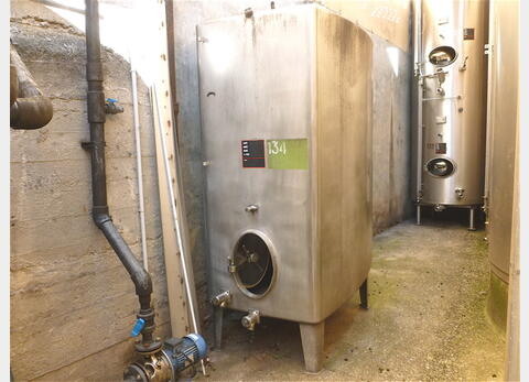 Cuve stockage INOX 304 Agroalimentaire