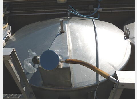 Cuve stockage INOX 316 sur pieds Agroalimentaire Marque : PIERRE GUERIN