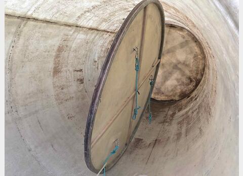 Cuve fibre de verre - Chapeau flottant 80 HL (8000 litres)