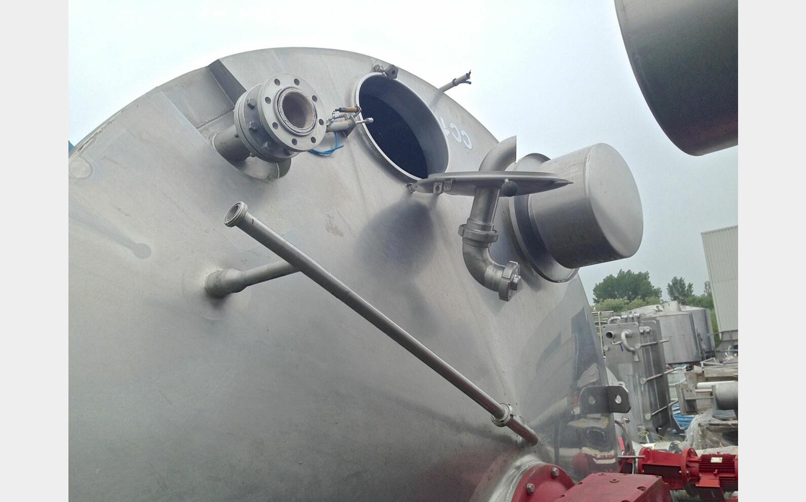 cuve inox agit&eacute;e isol&eacute;e LSDH18
