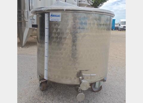 Cuve inox sur roues de 150 l MATERIEL NEUF