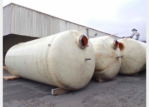 Cuve fibre fond plat sur radier Volume : 50 000 litres (500 hls)