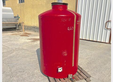 Cuve fibre cylindrique verticale