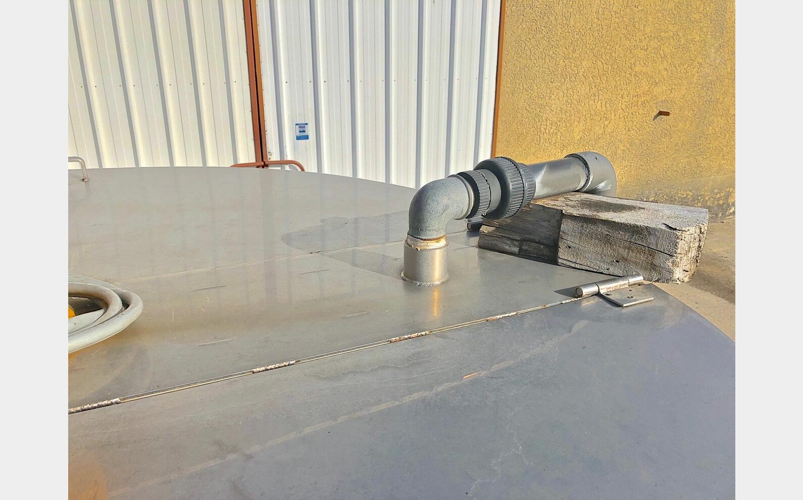 Cuve agit&eacute;e inox PU0118