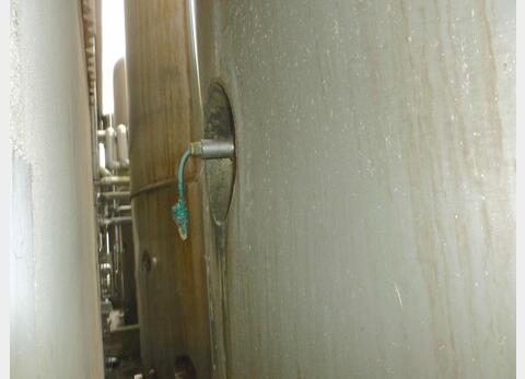 Cuve inox cylindrique verticale