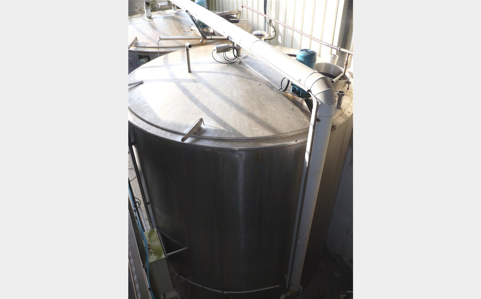 cuve de stockage double paroi INOX 304 marque PIERRE GUERIN