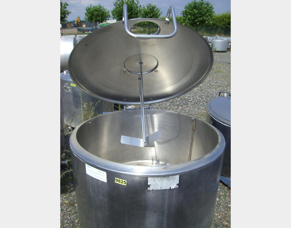 Tank à lait Prodic 550 litres  - Inox 304 , isolation Inox.