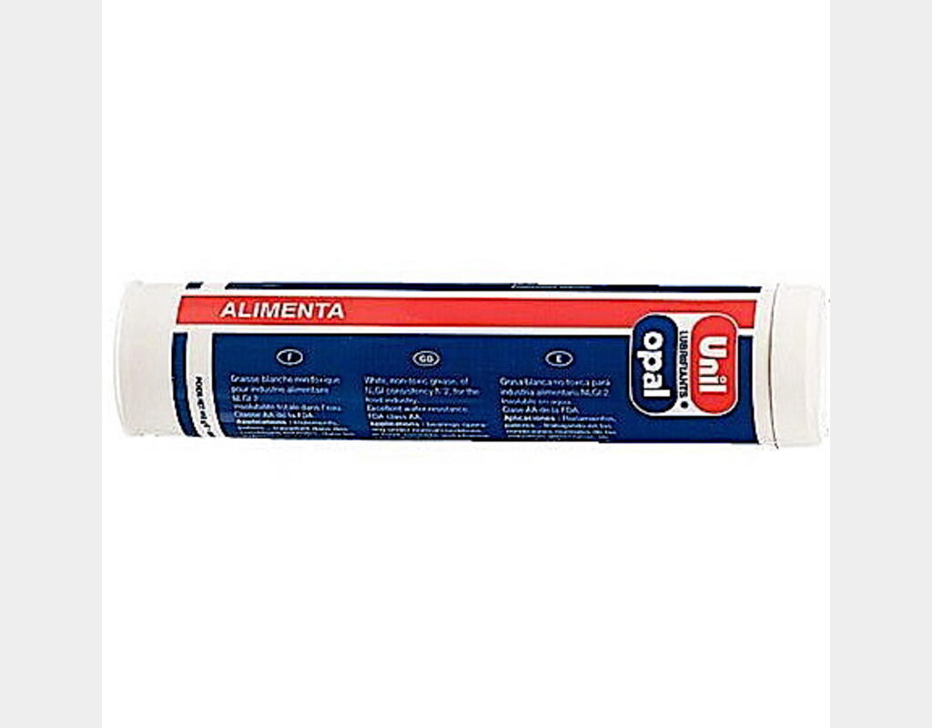 Graisse - 400 gr Blanche translucide contact alimentaire UNIL OPAL
